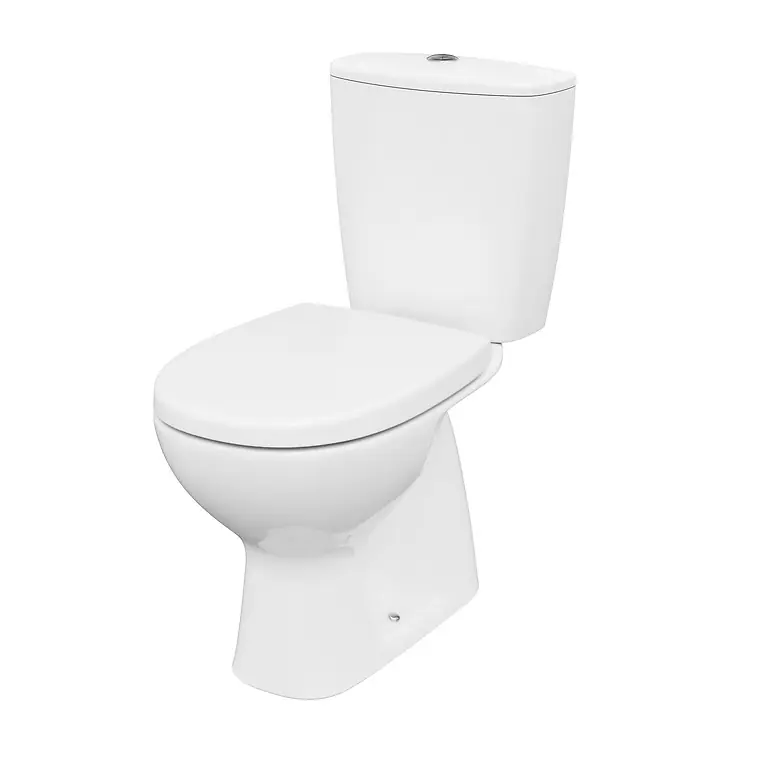 Cersanit Arteco Compact perem nélküli alsó kifolyású monoblokkos wc lassú záródású wc ülőkével K667-076Cersanit Végkiárusítás