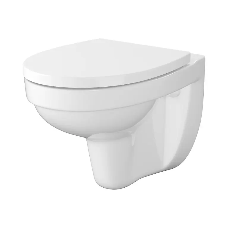 Cersanit Cersania nyitott peremes fali wc lassú záródású ülőkével S701-557Cersanit Olcsóbb