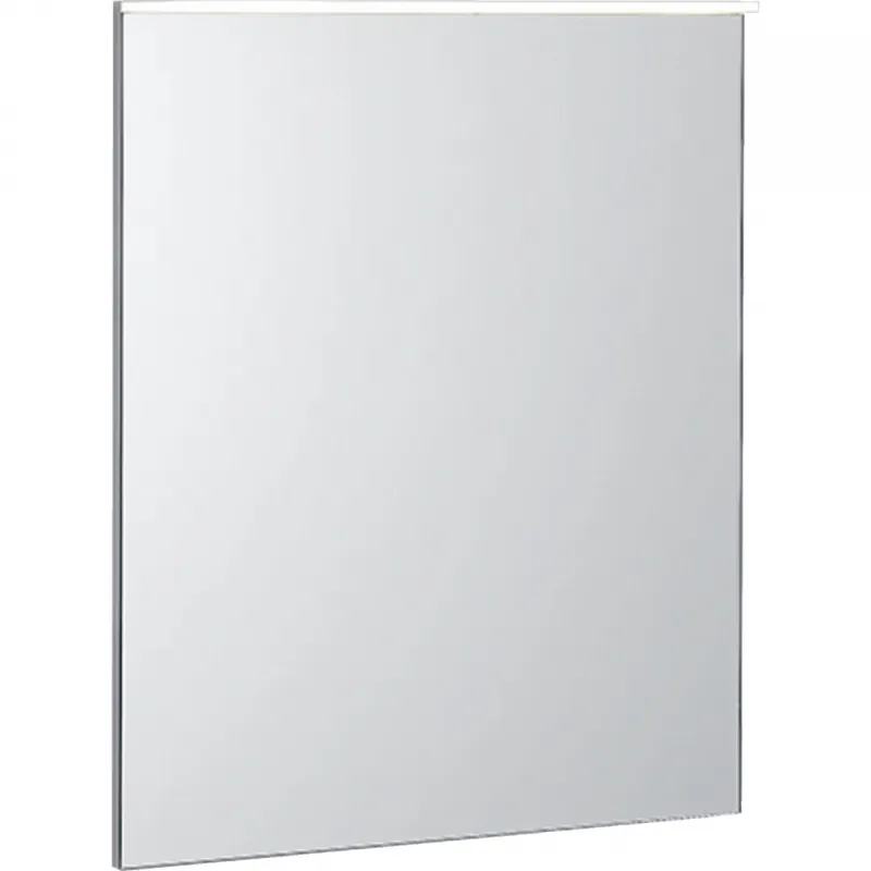 Különleges ajánlat Geberit Xeno 60x71 cm tükör világítással, szálcsiszolt alumínium 500.521.00.1Geberit