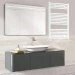 Technik Therm Angora törölközőszárító radiátor 500 mm x 700 mm, íves, fehér TTCSIA-500-700Technik Therm Gyors kiszállítás