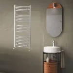 Kedvezmény Technik Therm Angora törölközőszárító radiátor 600 mm x 1700 mm, íves, krómozott TTCSKIA-600-1700Technik Therm