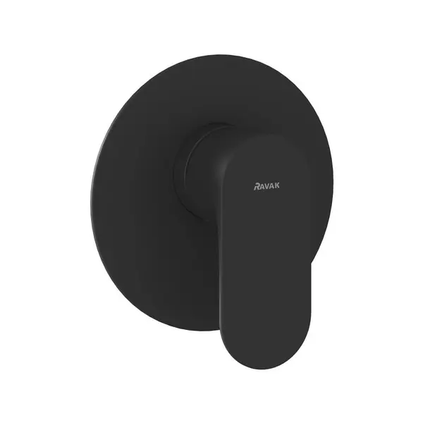 Alacsony ár Ravak Eleganta EL 062.20BLM.O1 Falba szüllyesztett csaptelep, egyutas, belső egységgel, Black Matt X070299Ravak
