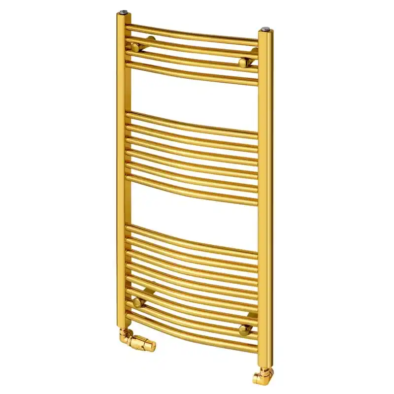 Legkelendőbb Radeco ADAMO GOLD 2 design fürdőszobai radiátor (900x500 mm, arany)Radeco