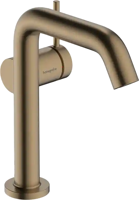 Kedvezményes ár Hansgrohe Tecturis S egykaros mosdócsaptelep Fine 150, CoolStart EcoSmart+, lefolyógarnitúra nélkül, szálcsiszolt bronz 73341140Hansgrohe