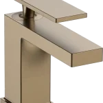 Vedd meg online Hansgrohe Tecturis E egykaros mosdócsaptelep 80, CoolStart EcoSmart, automata lefolyógarnitúrával, szálcsiszolt bronz 73002140Hansgrohe