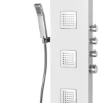 Expressz szállítás Sapho POLYSAN SPIRIT SQUARE termosztátos zuhanypanel, fehér 81151Polysan
