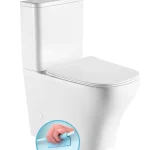 Sapho BELLO RIMLESS monoblokkos WC duálgombos öblítőmechanikával, fehér PC103WRSapho Kedvezményes ár