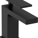 Akció Hansgrohe Tecturis E Pillar csaptelep 80 EcoSmart+, hideg, vagy előre beállított hőmérsékletű vízhez, lefolyógarnitúra nélkül, matt fekete 73013670Hansgrohe