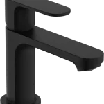 Csak ma Hansgrohe Rebris S egykaros mosdócsaptelep 80 CoolStart EcoSmart+ automata lefolyógarnitúrával, matt fekete 72586670Hansgrohe