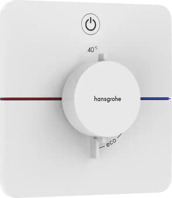 Árcsökkenés Hansgrohe ShowerSelect Comfort Q Falsík alatti termosztát, 1 funkciós, matt fehér 15581700Hansgrohe