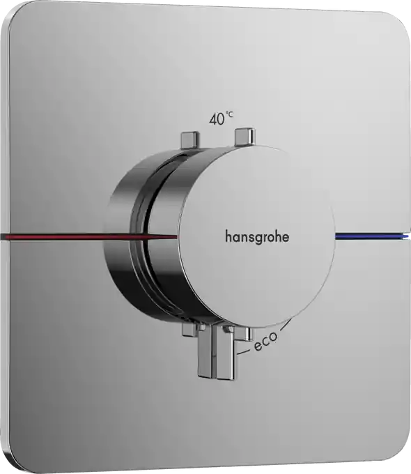 Akciós ár Hansgrohe ShowerSelect Comfort Q Falsík alatti termosztát mennyiségszabályozóval, króm 15588000Hansgrohe