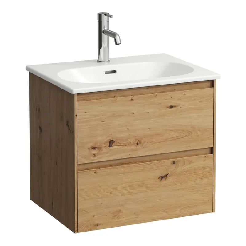 Laufen Lua 60 cm mosdószekrény mosdóval, vad tölgy H8600832671041Laufen Legkelendőbb