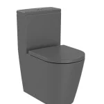 Roca Inspira Round Compact falra tolható Rimless monoblokkos wc csésze, onyx A342529640Roca Biztonságos fizetés