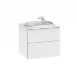 Roca Beyond 60 cm fürdőszoba bútor mosdóval, fényes fehér A851356806Roca Alacsony ár