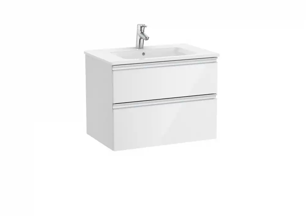 Roca The Gap 70 cm fürdőszoba bútor mosdóval, fényes fehér A851477806Roca Szuper ajánlat