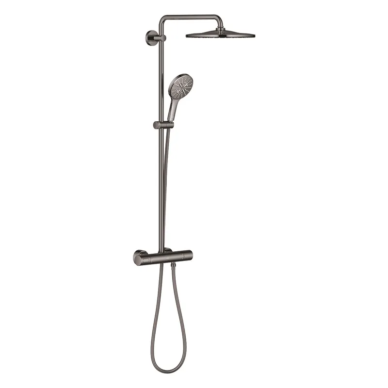Rendeld meg most Grohe Rainshower SmartActive 310 termosztátos zuhanyrendszer, Hard Graphite 26836A00Grohe