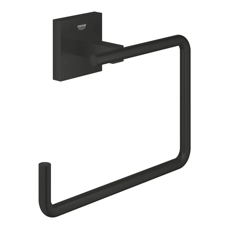 Expressz kézbesítés Grohe Start Cube törölközőtartó gyűrű, matt fekete 409752430Grohe