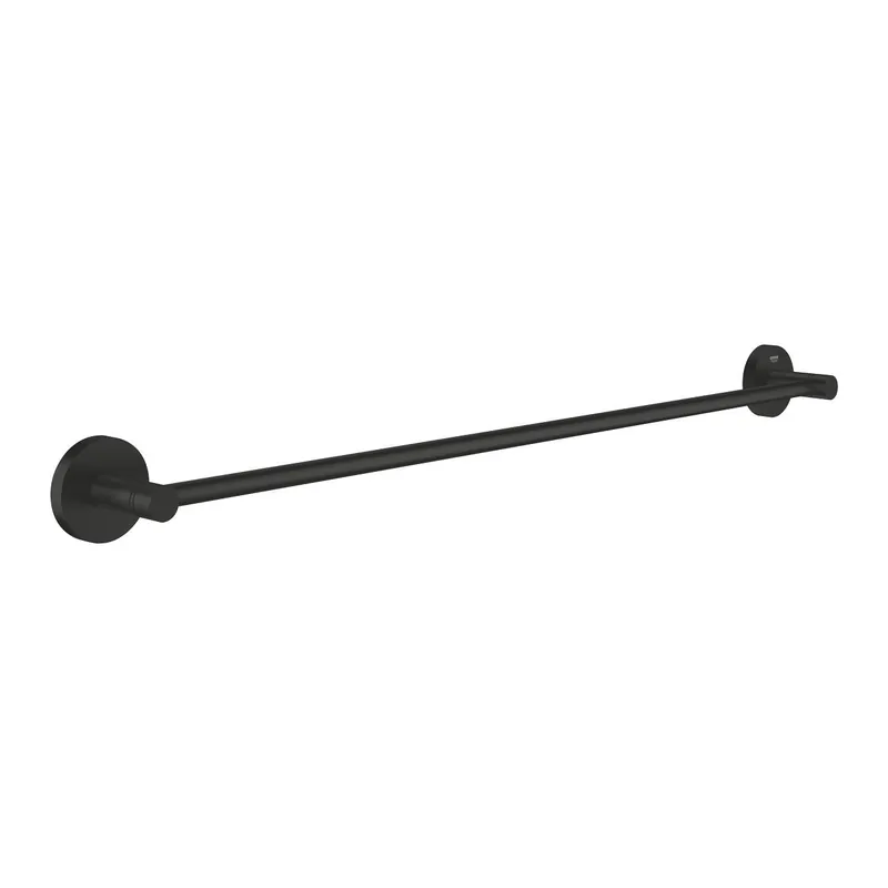 Szuper ajánlat Grohe Start fali fürdőlepedő tartó 60 cm, matt fekete 411782430Grohe