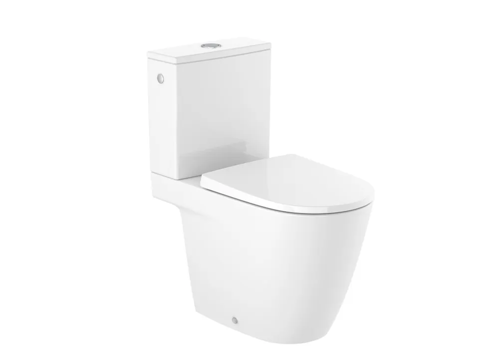 Roca Ona rimless monoblokkos wc csésze, fehér Supraglaze A342687S00Roca Szuper ajánlat