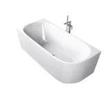 Korlátozott ajánlat Sanotechnik Faro 170x75 cm szabadon álló kád, balos G9032Sanotechnik
