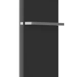 Exkluzív ajánlat AREZZO design ONYX BLACK 2 elektromos törölközőszárító radiátor matt fekete üveg AR-ONYX2MBMATTArezzo Design