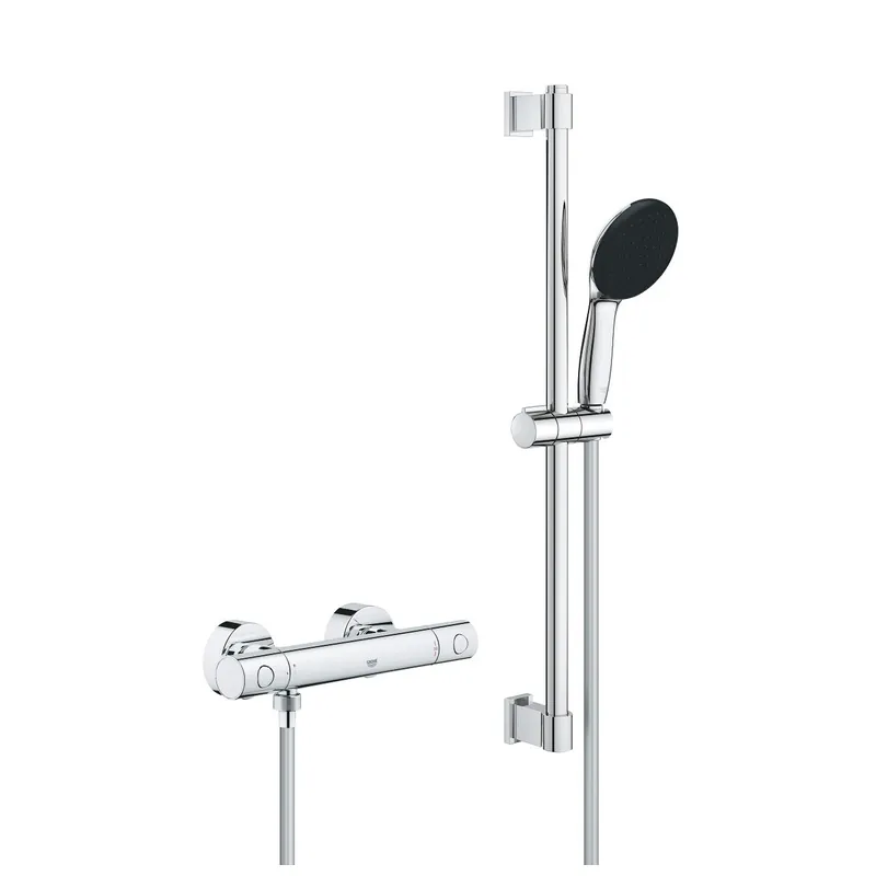 Expressz szállítás Grohe Precision Get termosztátos zuhanycsaptelep zuhanyszettel, króm 34856000Grohe