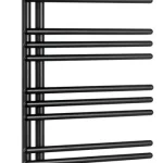 Sapho POSEIDON 450x1140 mm fürdőszobai radiátor, matt fekete PS411BSapho Expressz kézbesítés