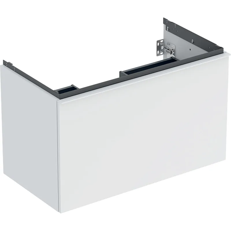 Gyors kiszállítás Geberit Acanto 90 cm alsó szekrény mosdóhoz, matt fehér 503.005.01.3Geberit