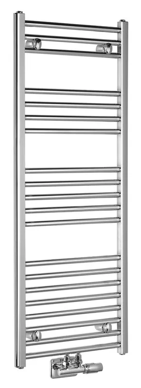 Árengedmény Sapho AQUALINE ALYA 400x1188 mm fürdőszobai radiátor középső bekötéssel, króm LLS308Aqualine