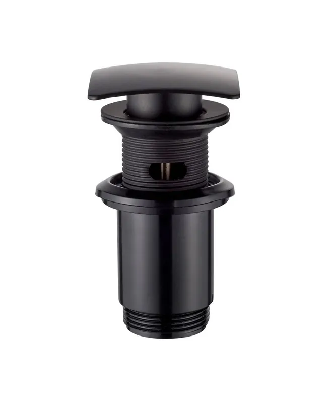 Bestseller Invena click-clack leeresztő túlfolyós mosdóhoz, matt fekete SC-B1-139-LInvena