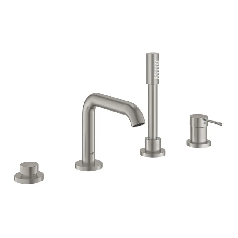 Grohe Essence 4-lyukas egykaros perembe építhető kádcsaptelep, supersteel 25251DC1Grohe Rendeld meg most