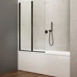 Sapho AQUALINE WILA 90 cm kádparaván transzparent üveggel, matt fekete AQ5742BAqualine Biztonságos fizetés