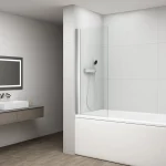 Sapho POLYSAN ROTA 65 cm kádparaván transzparent üveggel, króm FA650Polysan Outlet
