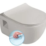 Exkluzív ajánlat Sapho BRILLA RIMLESS fali WC, matt latte 100614-114Sapho