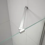 Utolsó esély Sapho POLYSAN ESCA Walk-In sarokmerevítő, króm ES7810Polysan