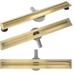 Szuper ajánlat Rea Neox Slim pro Gold zuhanyfolyóka 70 cm, arany szín REA-G2718Rea