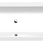 Szuper ajánlat Sapho POLYSAN CLEO SLIM 170x75 cm akril kád, fehér 94611SPolysan