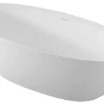 Sapho POLYSAN NOYA 170x76 cm Rockstone szabadonálló kád, matt fehér 92330Polysan Gyors szállítás