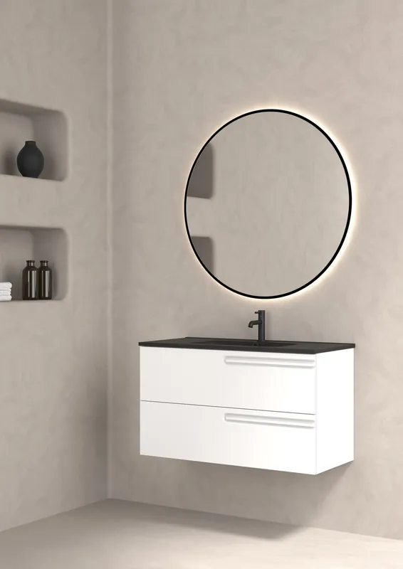 Royo ECONIC 100 cm alsó szekrény, fényes fehér 128954Royo Bannio Kiárusítás