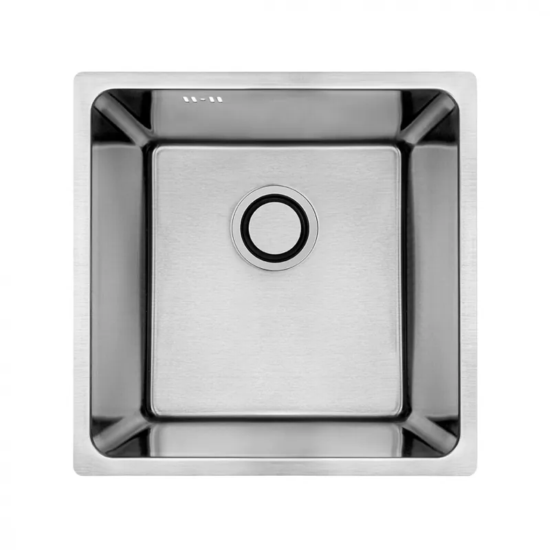 Laveo ADEN 44 egymedencés mosogató, szálcsiszolt inox SLA_010PLaveo Prémium