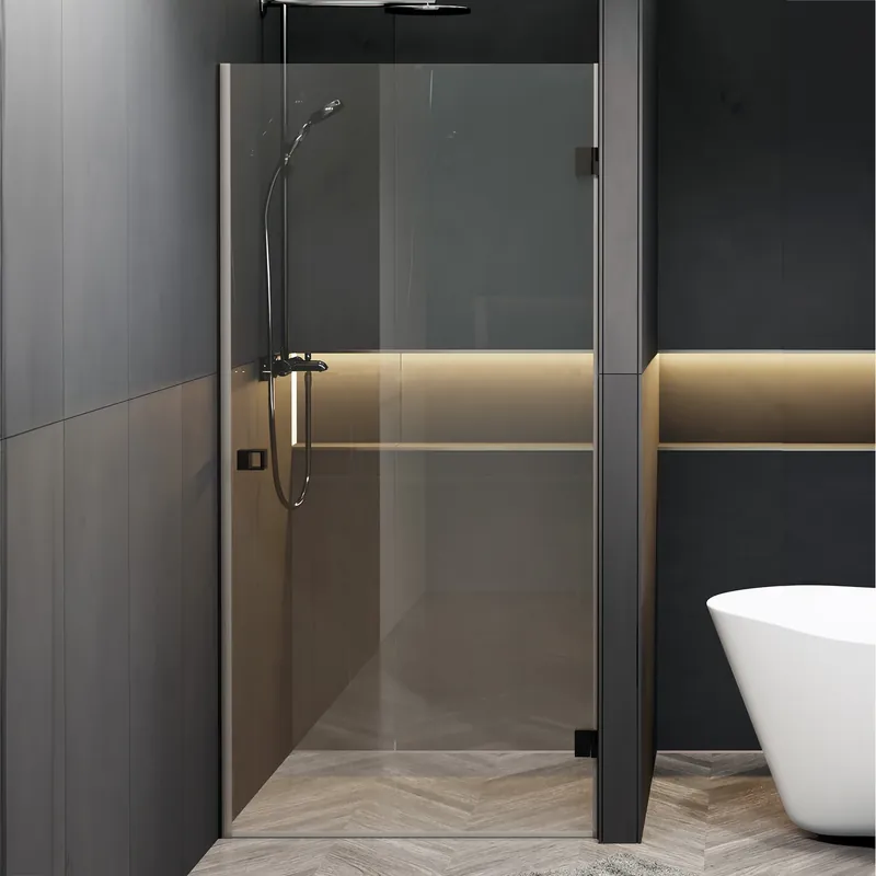 Outlet Riho SCANDIC NXT 101 jobbos zuhanyajtó 70 cm, matt fekete G001002121Riho