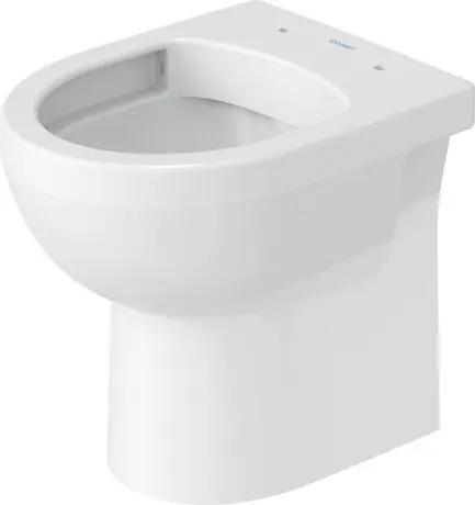 Vedd meg online Duravit No.1 perem nélküli hátsó kifolyású álló wc 21840900002Duravit