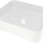Szuper ajánlat Deante TEMISTO 50x40 cm pultra ültethető gránit mosdó, alabástrom CQT_AU5SDeante