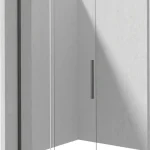 Vásárlói kedvenc Deante PRIZMA 90 cm Walk-in tolóajtós zuhanyfal, titanium KTJ_D39RDeante