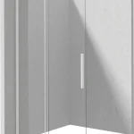 Expressz kézbesítés Deante PRIZMA 120 cm Walk-in tolóajtós zuhanyfal, fehér KTJ_A32RDeante