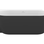 Alacsony ár Ravak Vana Freedom Corner II Tec L 175x86 bal, akrilkád, matt fekete/fehér, fekete lefolyó CC91700000Ravak