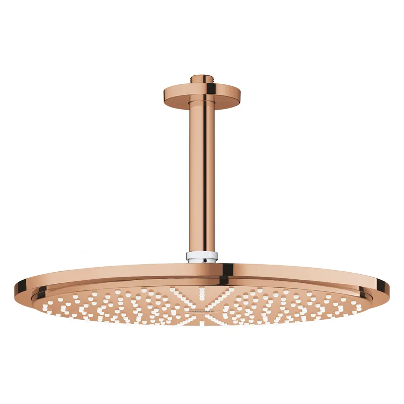 Akciós ár Grohe Rainshower Cosmopolitan 310 fejzuhany 142 mm mennyezeti zuhanykarral 8 l/perc, warm sunset 26067DA0Grohe