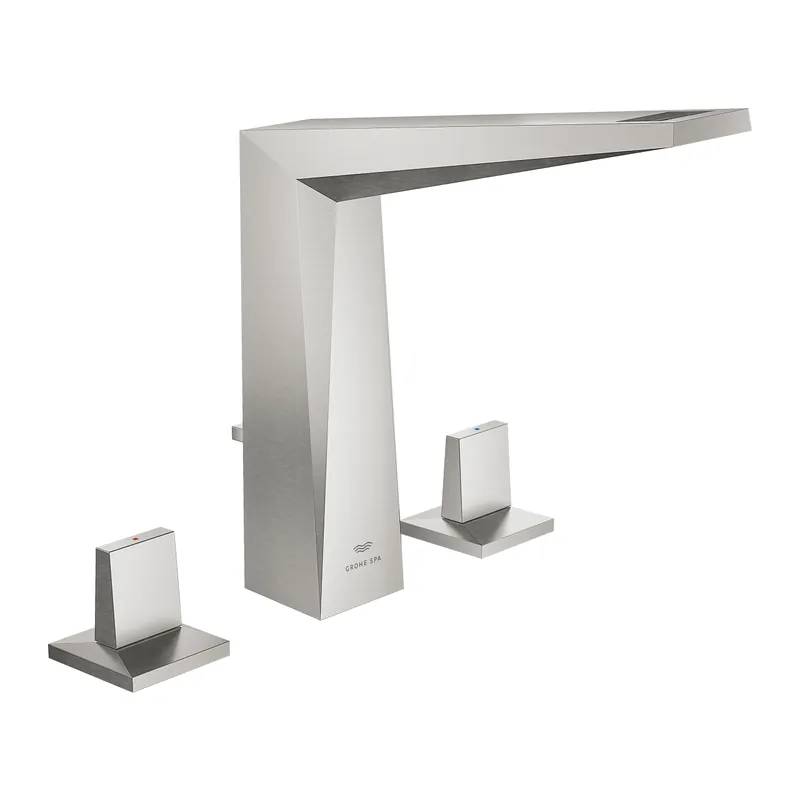 Grohe Allure Brilliant 3-lyukas mosdócsaptelep, L-es méret, supersteel 20627DC0Grohe Expressz szállítás