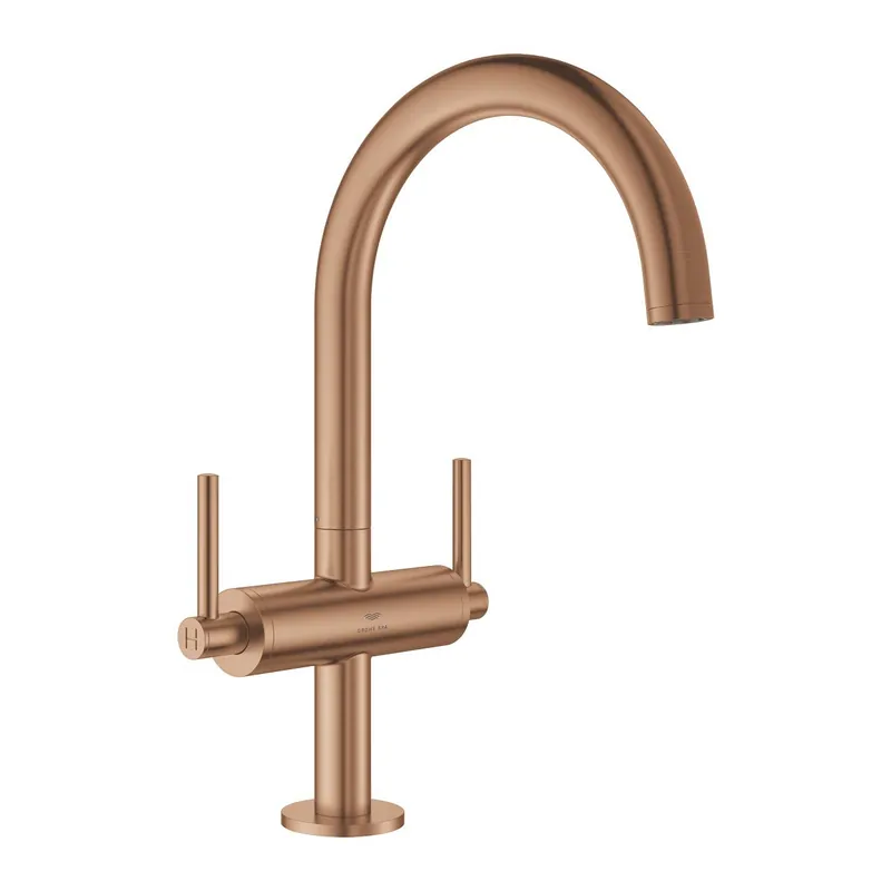 Akció Grohe Atrio egylyukas mosdócsaptelep L-es méret, brushed warm sunset 21145DL0Grohe