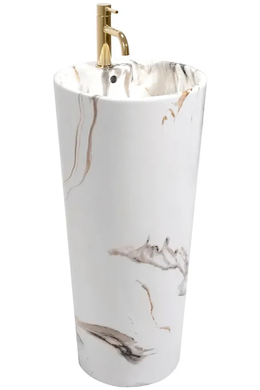 REA Blanka Marble Marmur szabadon álló mosdó REA-U8704Rea Kedvezményes ár